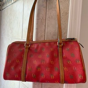 Dooney and Bourke pink and multicolored purse